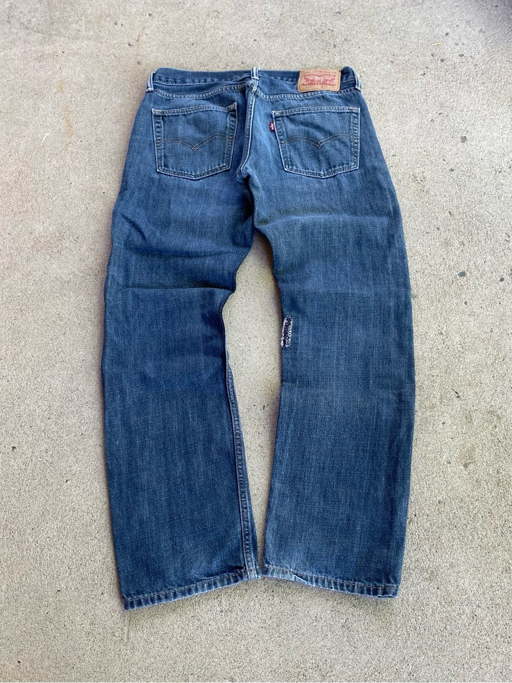 Vintage Navy Levi’s 513 Jeans
